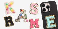 Autocollants et stickers "lettres" pour téléphones et tablettes