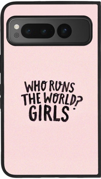 Google Pixel Fold Case Hülle - Silikon schwarz Womens day 2026 3