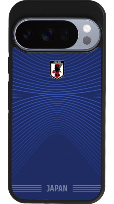 Google Pixel 10 / Pixel 10 Pro Case Hülle - Silikon schwarz Japan 2022 personalisierbares Fussballtrikot
