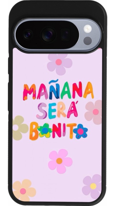 Coque Google Pixel 10 / Pixel 10 Pro - Silicone rigide noir Karol G Manana sera bonito