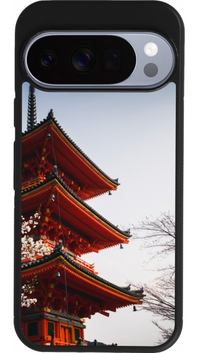 Coque Google Pixel 10 / Pixel 10 Pro - Silicone rigide noir Spring 23 Japan