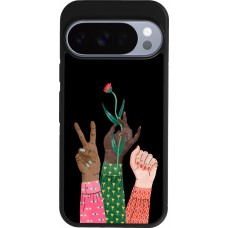 Coque Google Pixel 10 / Pixel 10 Pro - Silicone rigide noir Womens day 2026 2