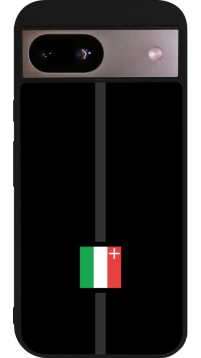 Coque Google Pixel 8a - Silicone rigide noir Canton NE noir