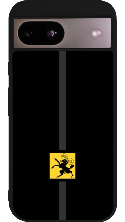 Coque Google Pixel 8a - Silicone rigide noir Canton SH noir