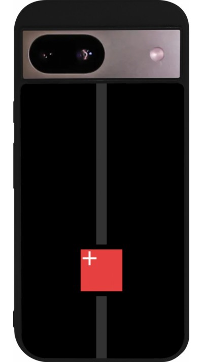 Coque Google Pixel 8a - Silicone rigide noir Canton SZ noir