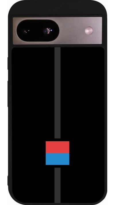 Coque Google Pixel 8a - Silicone rigide noir Canton TI noir