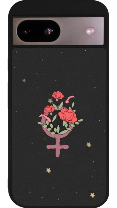 Google Pixel 8a Case Hülle - Silikon schwarz Womens day 2026 1