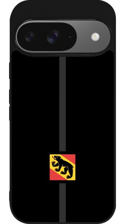 Coque Google Pixel 9 / Pixel 9 Pro - Silicone rigide noir Canton BE noir