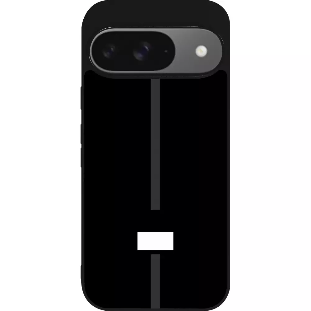 Coque Google Pixel 9 / Pixel 9 Pro - Silicone rigide noir Canton FR noir