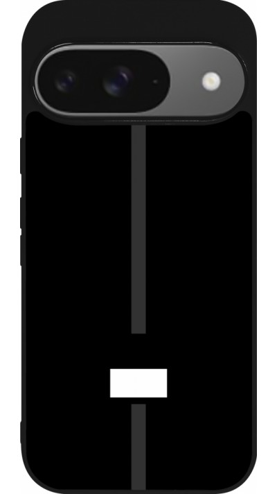 Coque Google Pixel 9 / Pixel 9 Pro - Silicone rigide noir Canton FR noir