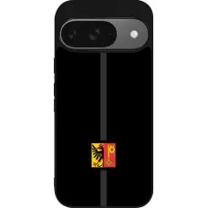 Coque Google Pixel 9 / Pixel 9 Pro - Silicone rigide noir Canton GE noir