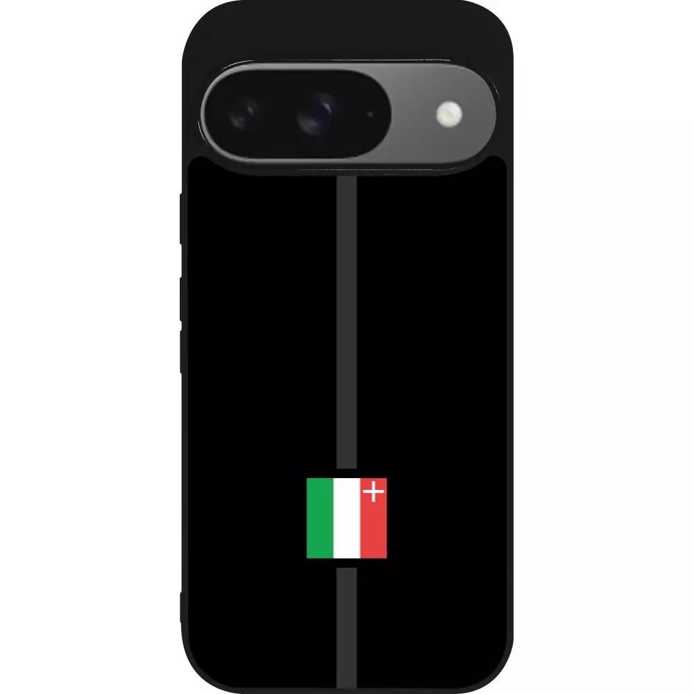 Coque Google Pixel 9 / Pixel 9 Pro - Silicone rigide noir Canton NE noir