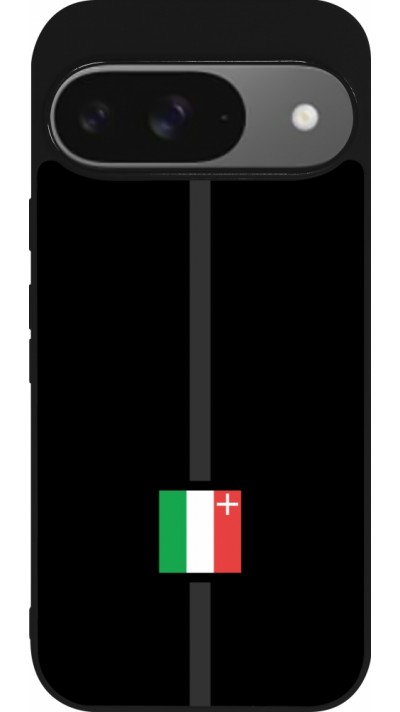 Coque Google Pixel 9 / Pixel 9 Pro - Silicone rigide noir Canton NE noir
