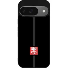 Coque Google Pixel 9 / Pixel 9 Pro - Silicone rigide noir Canton NW noir