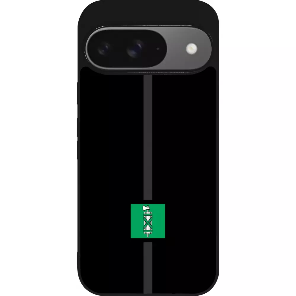 Coque Google Pixel 9 / Pixel 9 Pro - Silicone rigide noir Canton SG noir