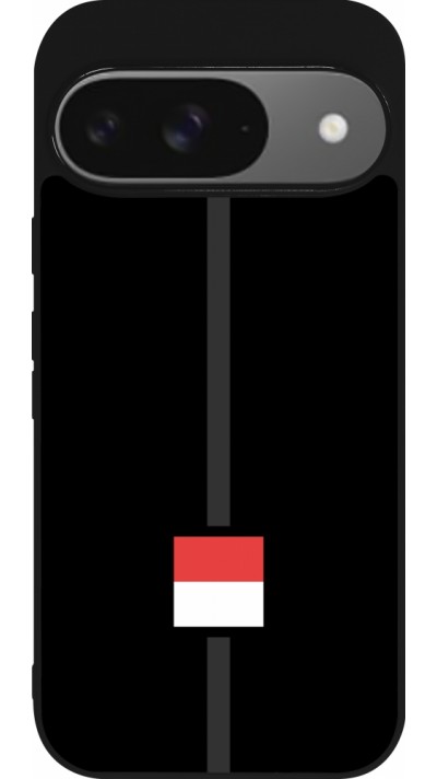Coque Google Pixel 9 / Pixel 9 Pro - Silicone rigide noir Canton SO noir