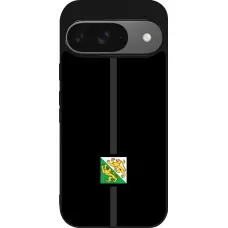 Coque Google Pixel 9 / Pixel 9 Pro - Silicone rigide noir Canton TG noir