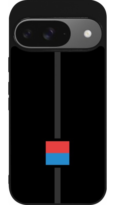 Coque Google Pixel 9 / Pixel 9 Pro - Silicone rigide noir Canton TI noir