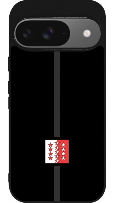Coque Google Pixel 9 / Pixel 9 Pro - Silicone rigide noir Canton VS noir