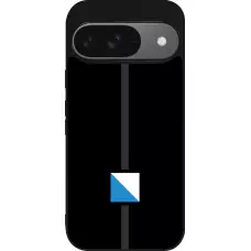 Coque Google Pixel 9 / Pixel 9 Pro - Silicone rigide noir Canton ZH noir