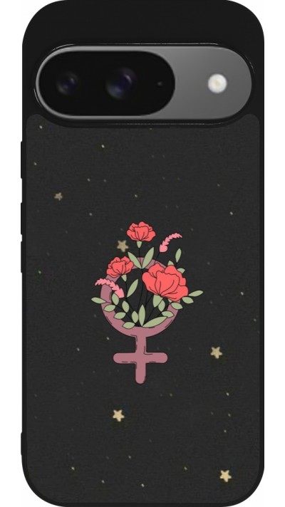 Coque Google Pixel 9 / Pixel 9 Pro - Silicone rigide noir Womens day 2026 1