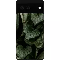 Coque Google Pixel 6 - Silicone rigide noir Spring 23 fresh plants