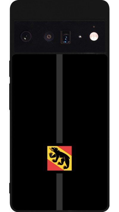 Coque Google Pixel 6 Pro - Silicone rigide noir Canton BE noir