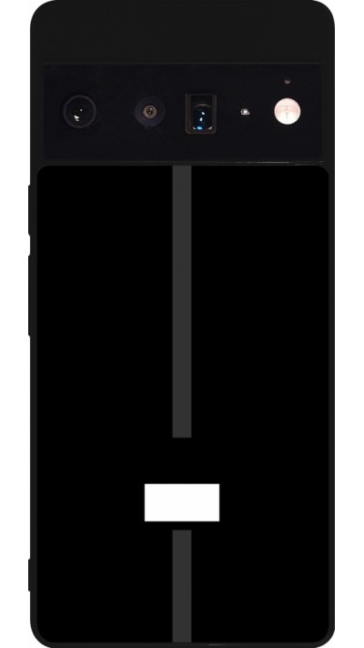 Coque Google Pixel 6 Pro - Silicone rigide noir Canton FR noir
