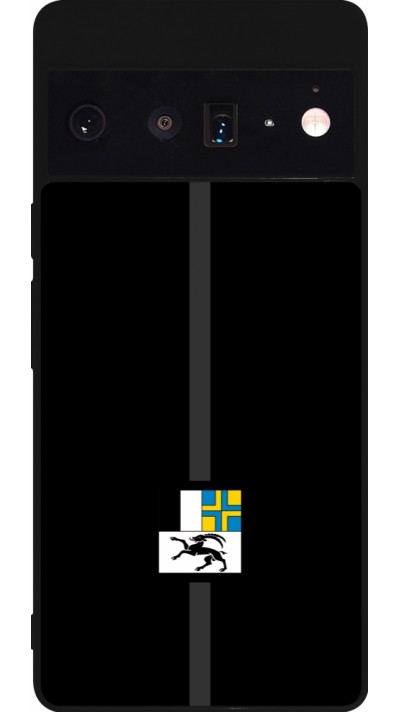 Coque Google Pixel 6 Pro - Silicone rigide noir Canton GR noir
