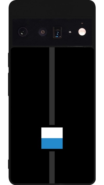 Coque Google Pixel 6 Pro - Silicone rigide noir Canton LU noir