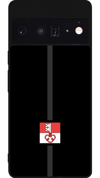 Coque Google Pixel 6 Pro - Silicone rigide noir Canton OW noir
