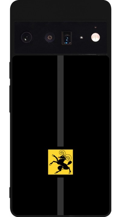 Coque Google Pixel 6 Pro - Silicone rigide noir Canton SH noir