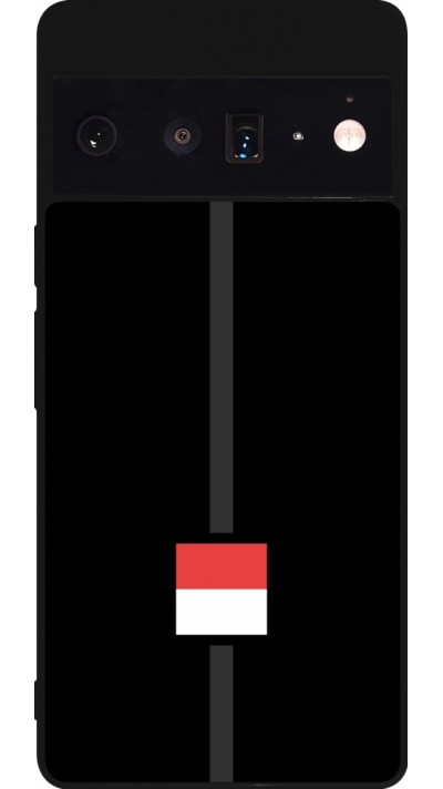 Coque Google Pixel 6 Pro - Silicone rigide noir Canton SO noir