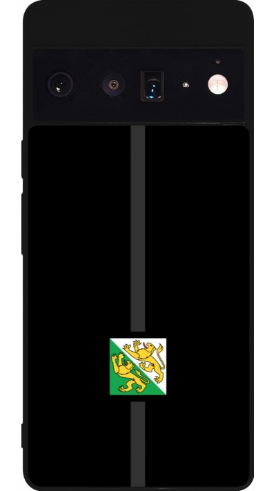 Coque Google Pixel 6 Pro - Silicone rigide noir Canton TG noir
