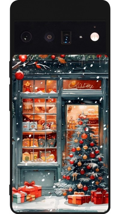 Google Pixel 6 Pro Case Hülle - Silikon schwarz Christmas 25 Xmas Shop