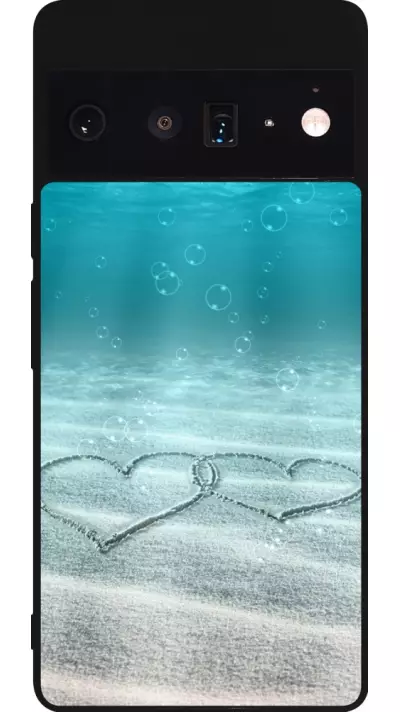 Coque Google Pixel 6 Pro - Silicone rigide noir Summer 18 19