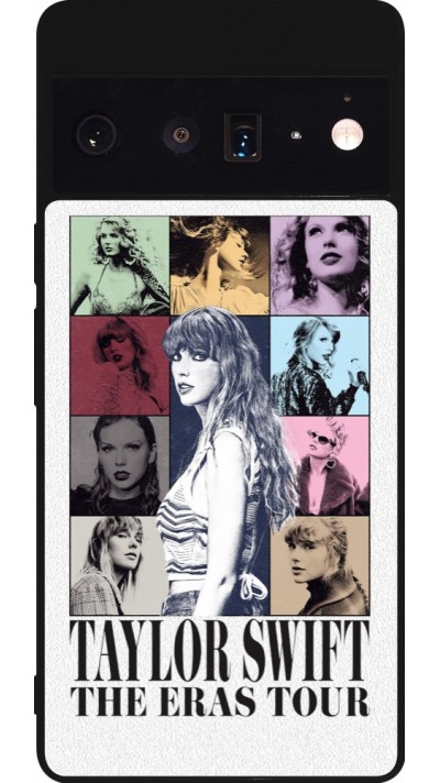 Google Pixel 6 Pro Case Hülle - Silikon schwarz Taylor Swift The Eras Tour