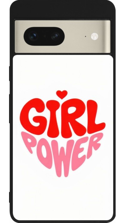 Google Pixel 7 Case Hülle - Silikon schwarz Womens day 2026 6