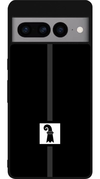 Coque Google Pixel 7 Pro - Silicone rigide noir Canton BS noir