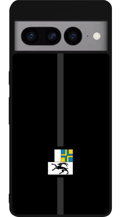 Coque Google Pixel 7 Pro - Silicone rigide noir Canton GR noir