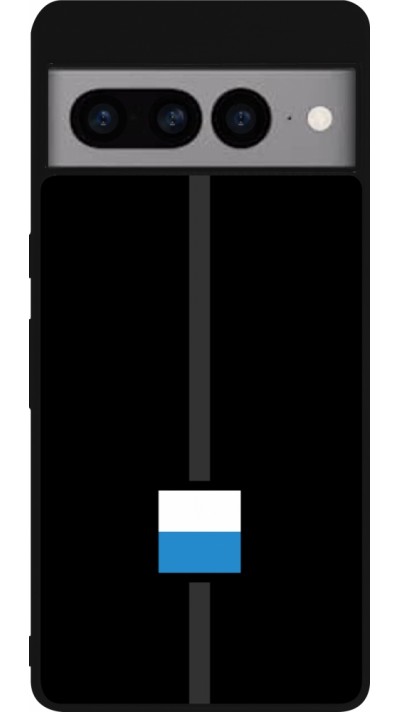 Coque Google Pixel 7 Pro - Silicone rigide noir Canton LU noir