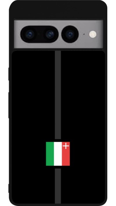 Coque Google Pixel 7 Pro - Silicone rigide noir Canton NE noir