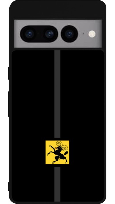 Coque Google Pixel 7 Pro - Silicone rigide noir Canton SH noir