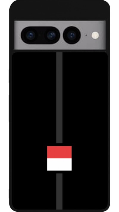 Coque Google Pixel 7 Pro - Silicone rigide noir Canton SO noir