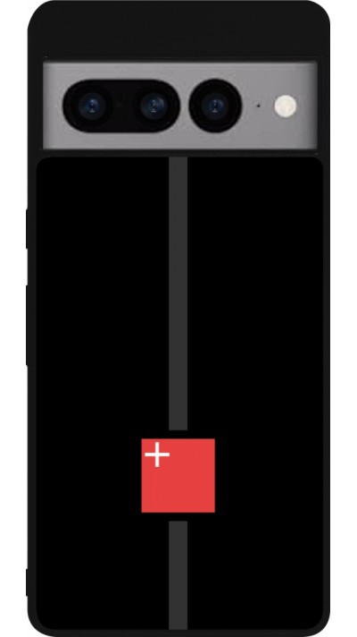 Coque Google Pixel 7 Pro - Silicone rigide noir Canton SZ noir