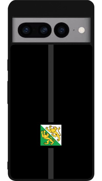 Coque Google Pixel 7 Pro - Silicone rigide noir Canton TG noir
