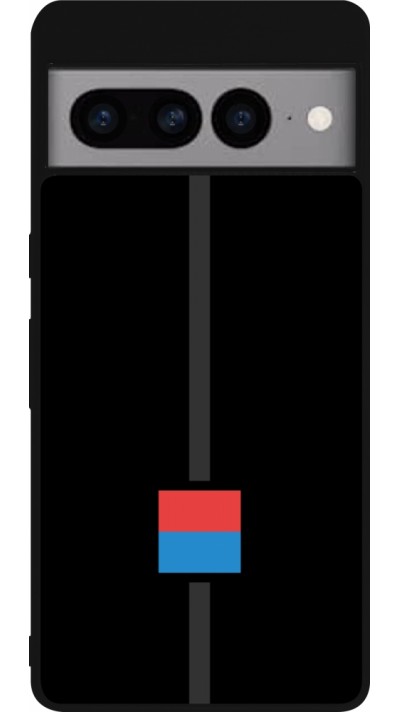 Coque Google Pixel 7 Pro - Silicone rigide noir Canton TI noir