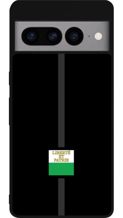 Coque Google Pixel 7 Pro - Silicone rigide noir Canton VD noir