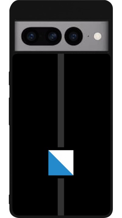 Coque Google Pixel 7 Pro - Silicone rigide noir Canton ZH noir