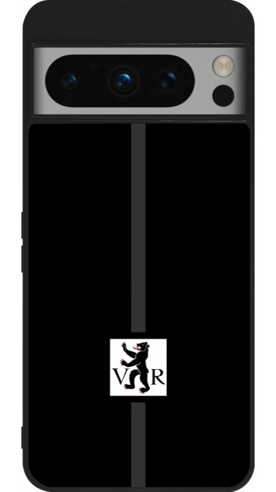 Coque Google Pixel 8 Pro - Silicone rigide noir Canton AR noir